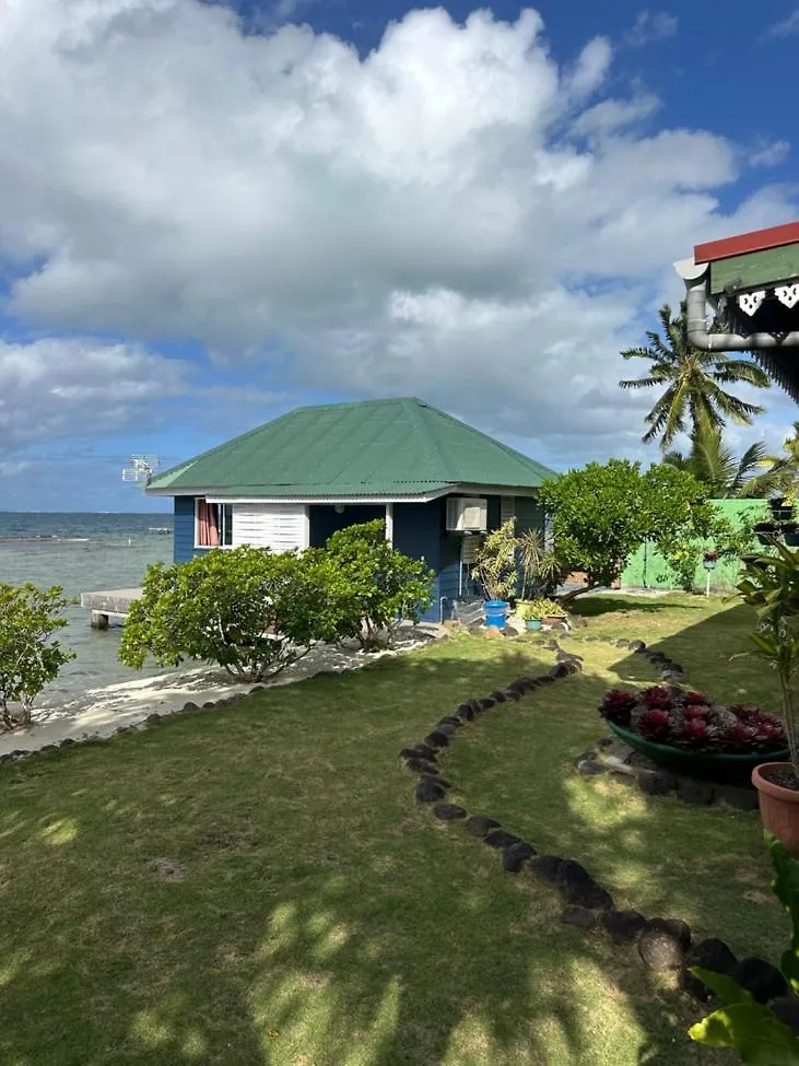 2 Bungalows - Bord De Mer Prive Uturoa Konukevi